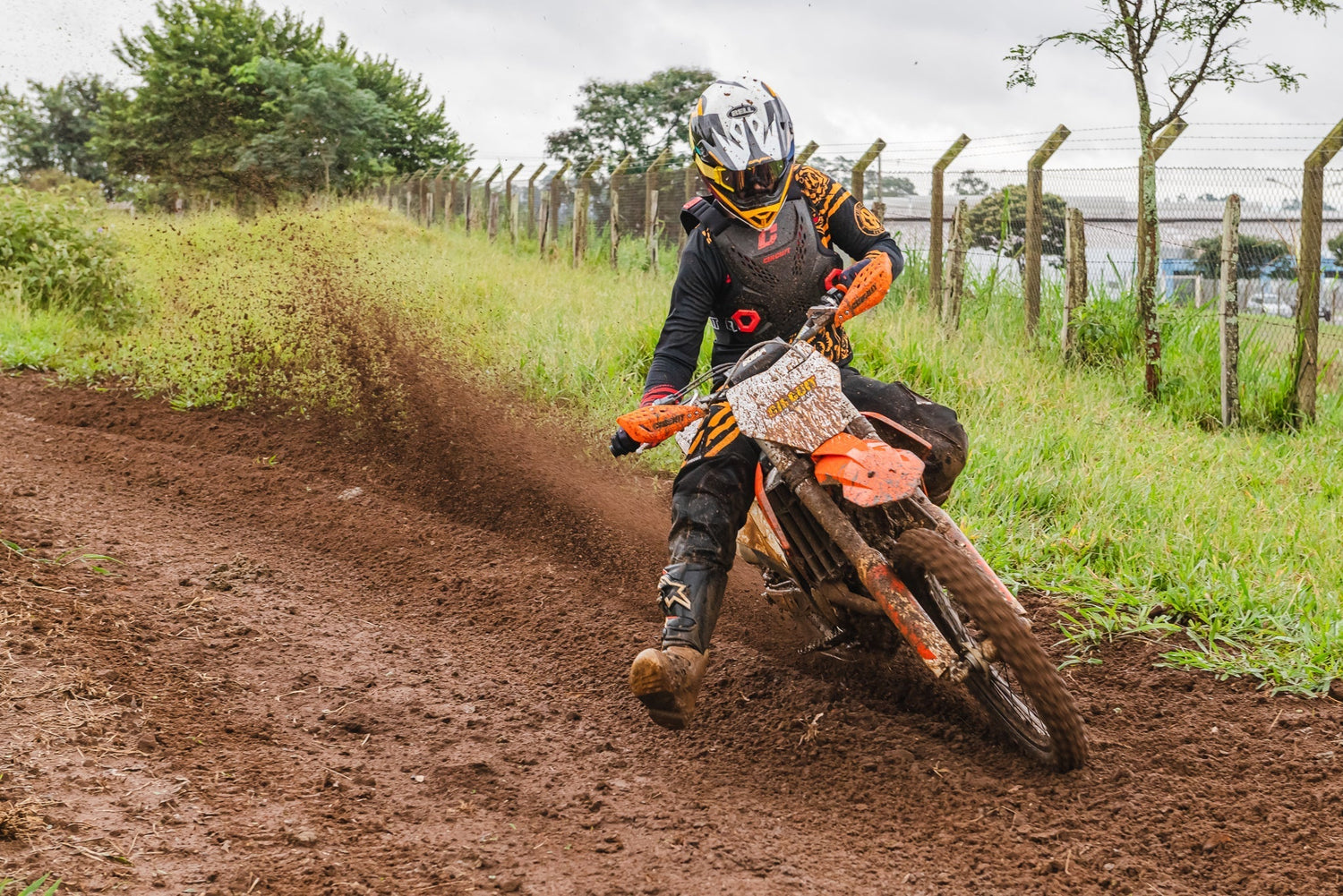 Your Comfort Shouldn’t End When the Gate Drops. Meet Our Defender Chest Protector ⚔️🔥