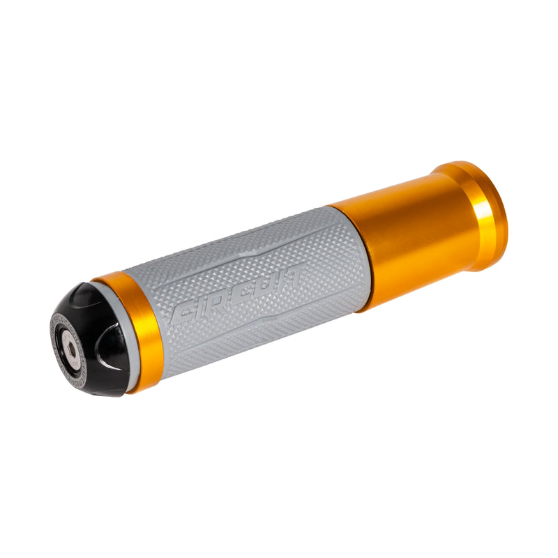 Silverstone Handgrips with Anodized Golden Color Ring