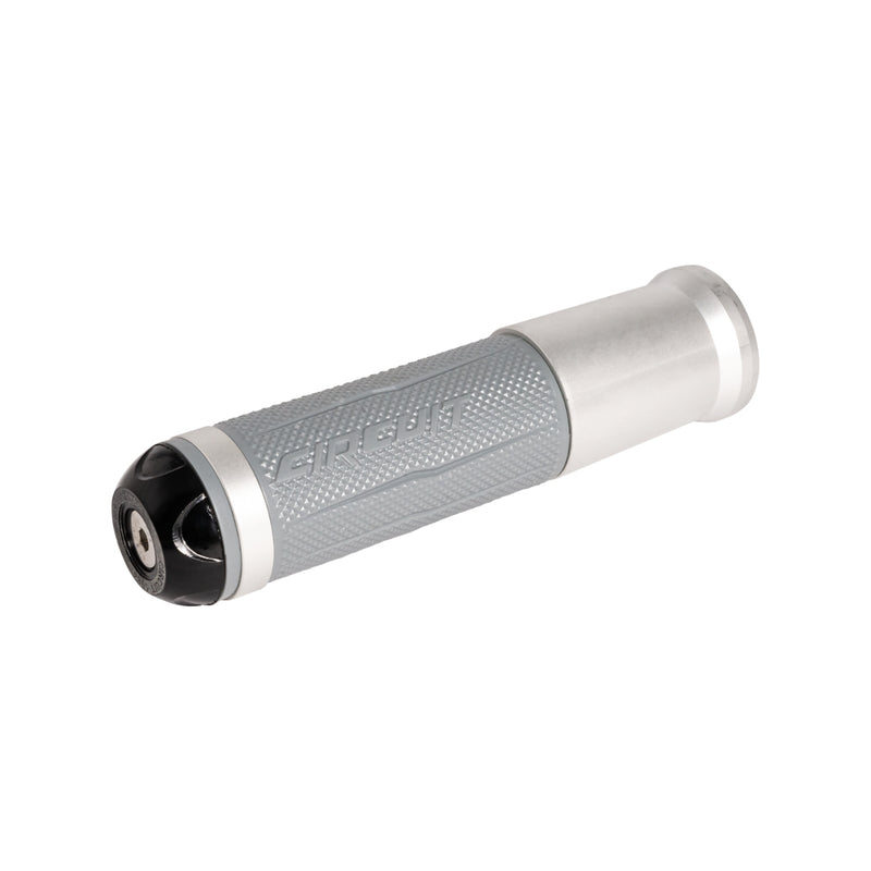 Silverstone Handgrips with Anodized Silver Color Ring