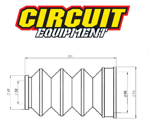 Sanfona Bengala 3 Dentes - Circuit Equipment Brasil