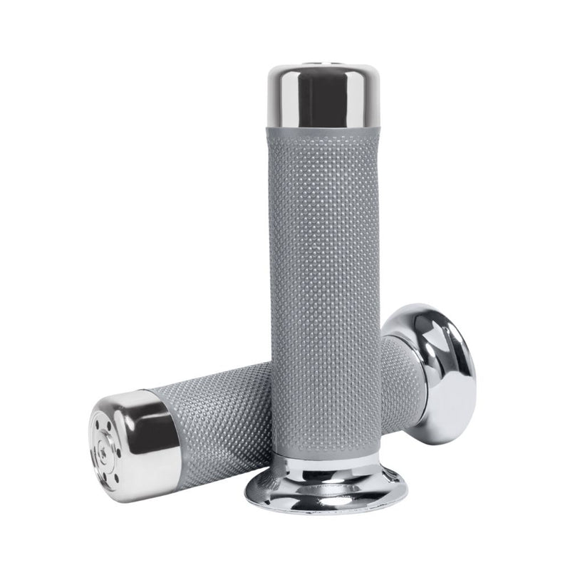 CUSTOM HANDLEBAR GRIPS – TRADITIONAL STYLE WITH END CAPS