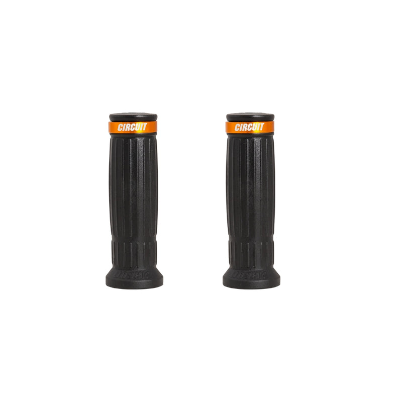 Classic Handgrips with Anodized Golden Color Ring