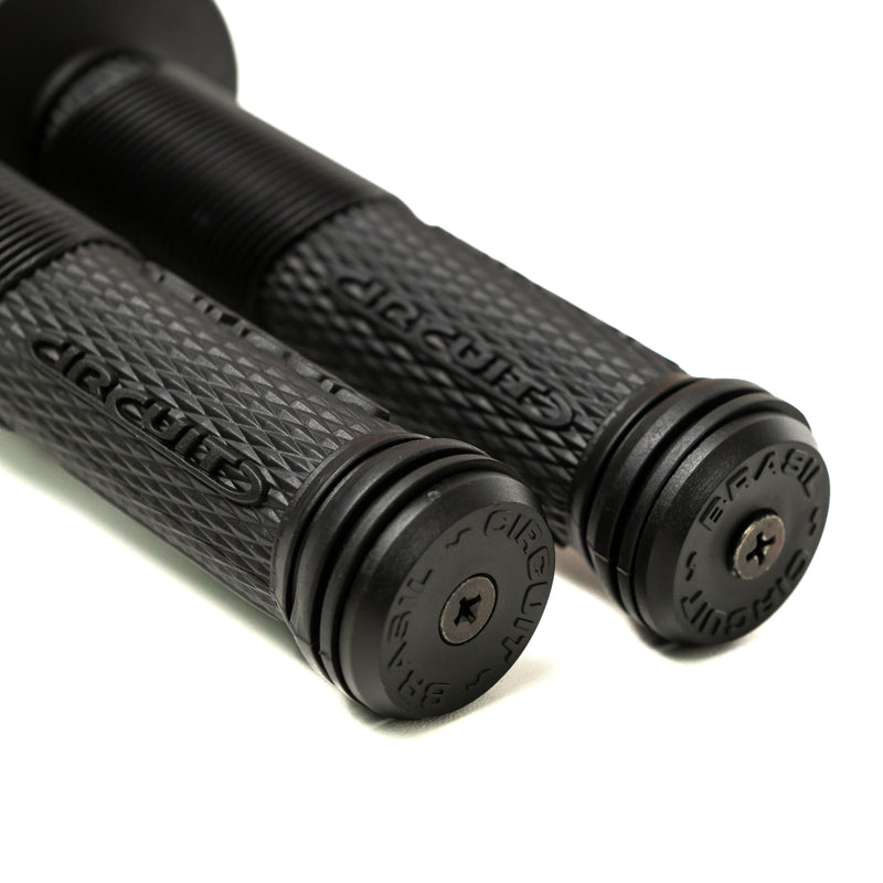 Titanium Bicycle Handgrips with End Cap